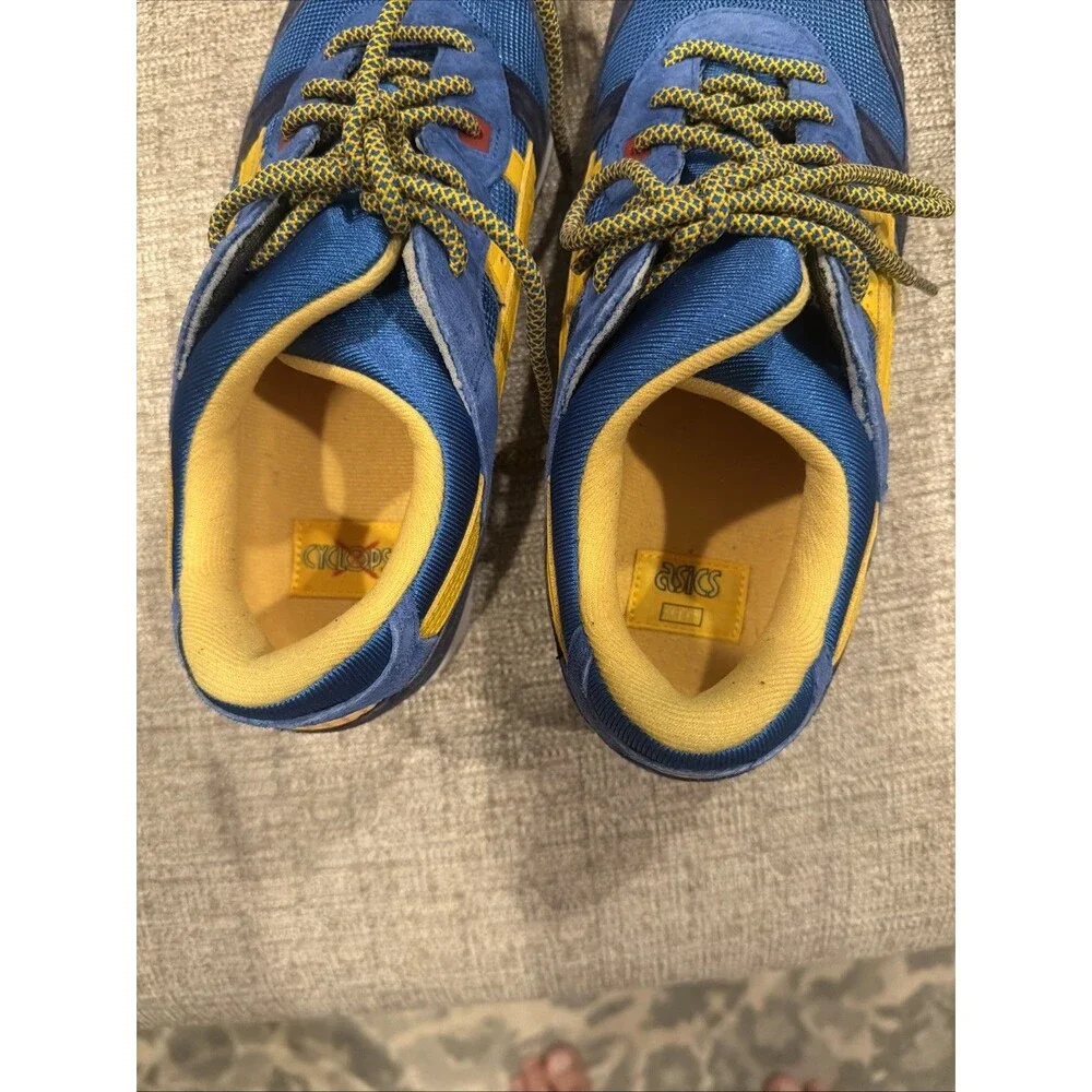 Kith x Asics Gel Lyte III X-Men Pack Cyclops Edition Pre Owned  Marvel Sz 10